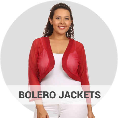 Plus Size Bolero Jackets For Evening Dresses | DiscountDressShop.com Plus Size Bolero Jackets For Evening Dresses | DiscountDressShop.com