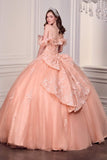 Ladivine 15731 Off the Shoulder Quinceanera A-Line Ball Gown