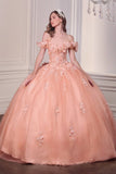 Ladivine 15731 Off the Shoulder Quinceanera A-Line Ball Gown