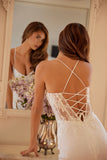 Juliet JT2481UW Embellished Lace Mermaid Bridal Dress