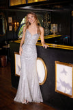 Juliet JT2525L Luxury High End Strapless Fitted Evening Gown