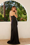 Juliet JT2527L Dress Long Strapless Sweetheart Satin Gown