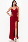 La Scala 26060 Dress Fitted Glitter Side Pleat Party Gown