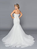 DeKlaire Bridal 440 Strapless Mermaid Wedding Dress