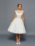 DeKlaire Bridal 460 Short A-Line Wedding Dress