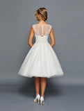DeKlaire Bridal 460 Short A-Line Wedding Dress