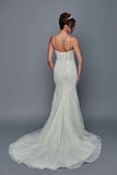 Deklaire Bridal 511 Removable Straps Sweetheart Neck Mermaid Wedding Dress