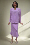Hosanna 5558 Modest 3-Piece Outfit Set Ankle Length
