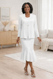Hosanna 5558 Modest 3-Piece Outfit Set Ankle Length