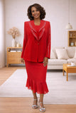 Hosanna 5560 Modest 3-Piece Outfit Set Ankle Length