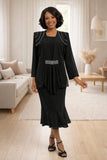 Hosanna 5563 Modest 3-Piece Outfit Set Ankle Length