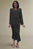Hosanna 5563 Modest 3-Piece Outfit Set Ankle Length
