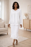 Hosanna 5564 Modest 3-Piece Set Ankle Length Dress