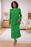 Hosanna 5573 Modest 3-Piece Outfit Set Ankle Length