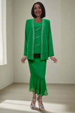 Hosanna 5577 Modest 3-Piece Outfit Set Ankle Length