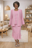 Hosanna 5577 Modest 3-Piece Outfit Set Ankle Length