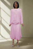 Hosanna 5602 Modest 3-Piece Outfit Set Ankle Length