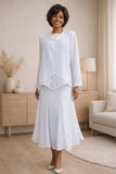 Hosanna 5602 Modest 3-Piece Outfit Set Ankle Length