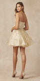 Juliet 838 Homecoming Short Dress Applique and Glitter