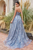 Andrea & Leo A1174 Dress - Smokey Blue