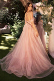 Andrea & Leo A1322 Layered Tulle Ball Gown