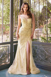 Andrea & Leo A1362 Dress Beaded Sheath Formal Gown