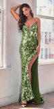 Ladivine B1141 Dress | Cinderella Divine B1141 - Sage Green