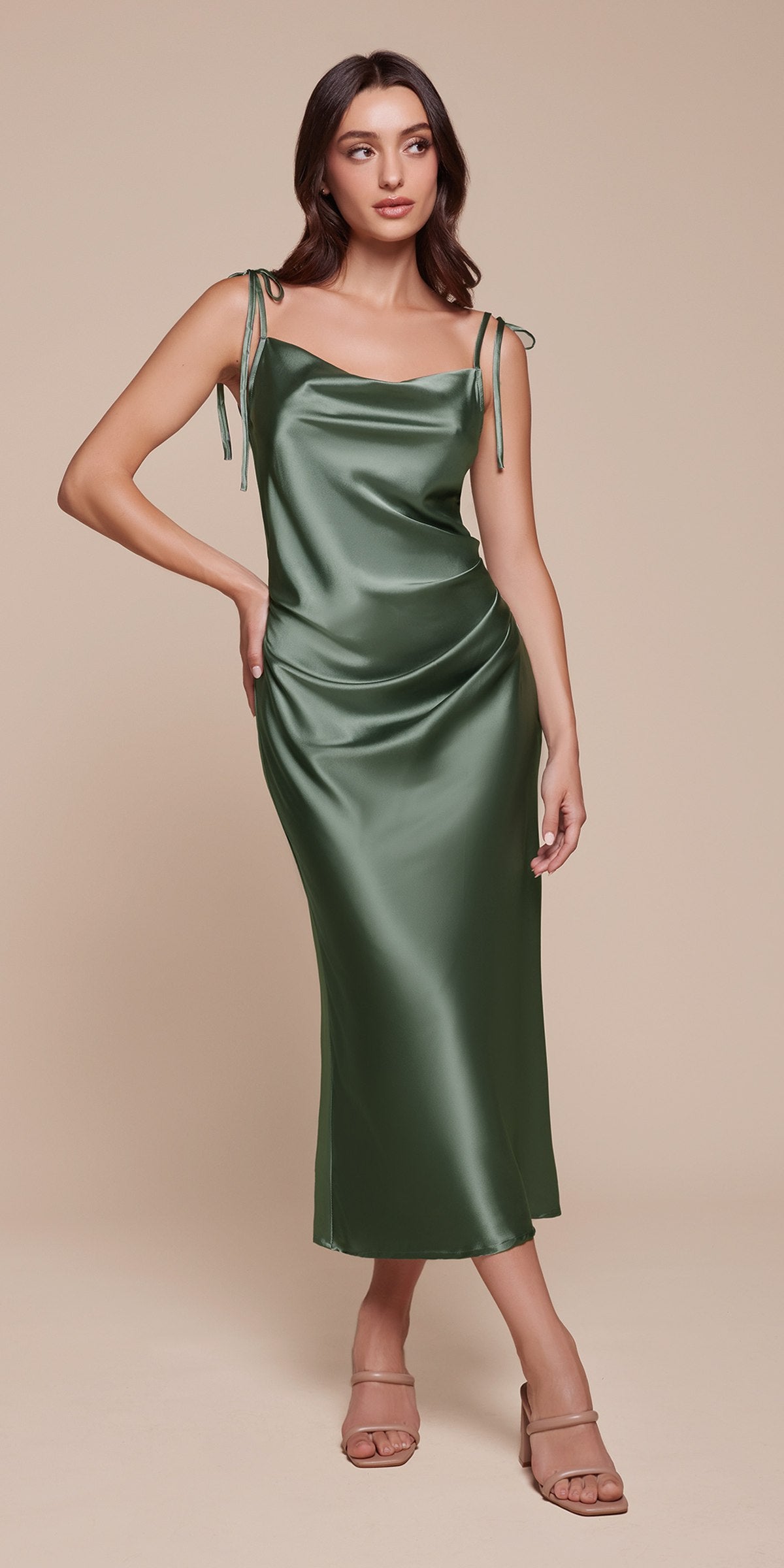 Cinderella Divine BD103 Dress | Ladivine BD103 - moss green