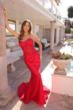 Nox Anabel C1345 Long Strapless Sweetheart Corset Bodice Mermaid Gown