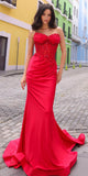 Nox Anabel C1345 Long Strapless Sweetheart Corset Bodice Mermaid Gown
