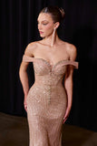 Ladivine CC496 Hollywood Glamour Gown With Modern Couture Edge