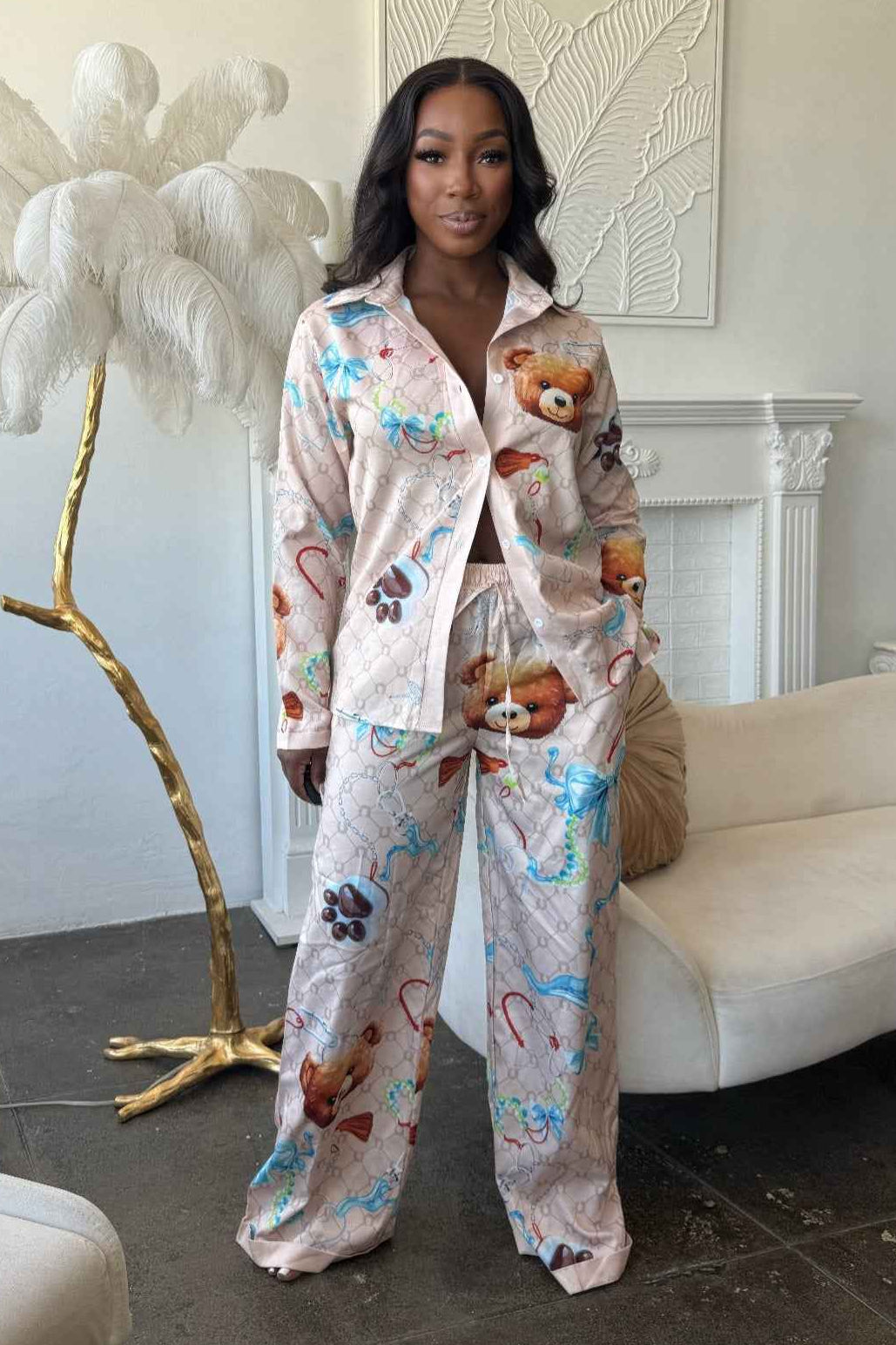 Teddy Dreams Pants Set