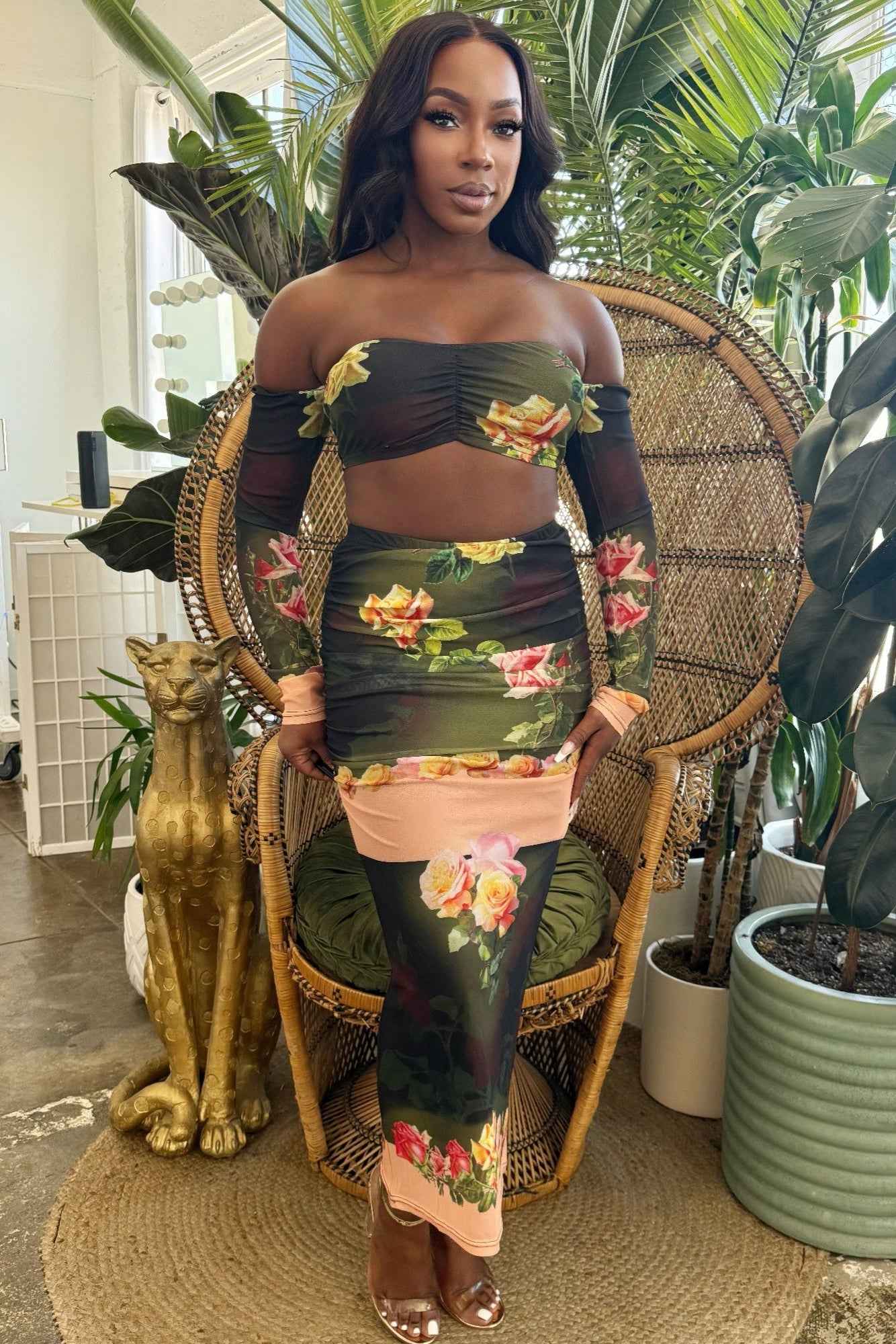 Eden Rose Mesh Set