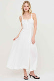 Boned Tie-back Dress