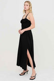 Boned Tie-back Dress