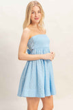 Smocked Tube Top Dress