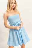 Smocked Tube Top Dress