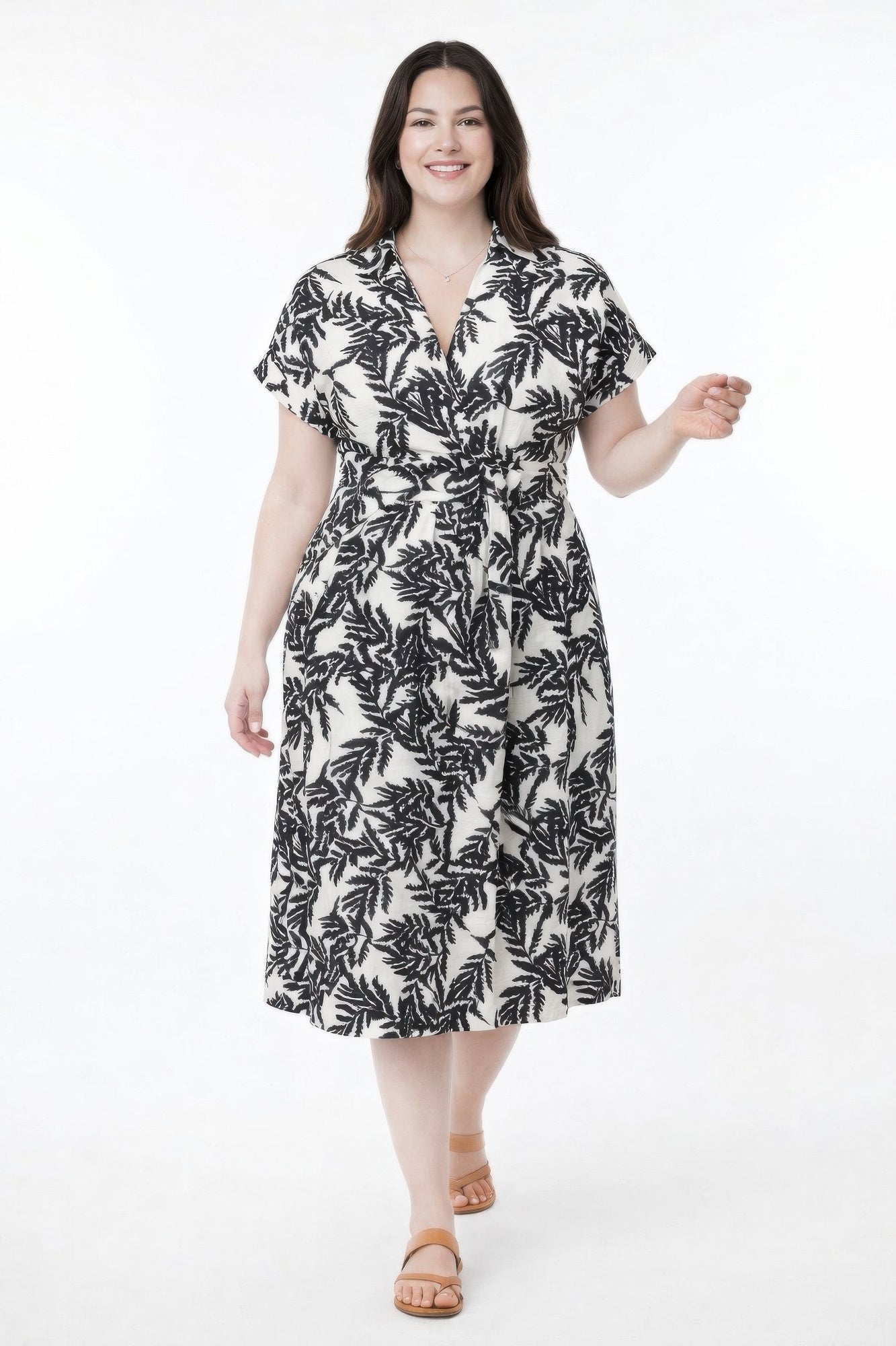 halter midi cocktail dress Lady Black Tie - Solana Midi Dress - Blue & Pink Floral Halter Dress