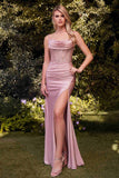Ladivine CD380 Dress Fitted Hot Stone Corset Bodice Gown