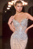 Ladivine CD715 Strapless Red Carpet Glamour Evening Gown