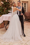 Ladivine CD827W Dress | Cinderella Divine CD827W Wedding Gown - off white