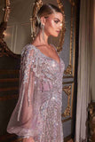 Ladivine CD864 Dress | Cinderella Divine CD864 - Mauve