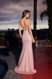 Nox Anabel D1764 Semi Sweetheart Plunging Neckline Prom Gown