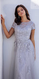 Eureka Fashion EK104 Dress - Silver