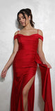 Eureka Fashion EK107 Dress - Red