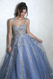 Eureka EK115 A-line Ball Gown With Embroidery Lace Detailing