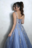 Eureka EK115 A-line Ball Gown With Embroidery Lace Detailing