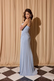 Eureka EK186 Glitter Spandex Fitted Evening Gown