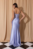 Eureka EK203 Elegant Fitted Evening Gown With Corset Bodice