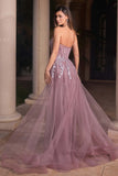 Ladivine J858 Dress | Cinderella Divine J858 - Dusty Mauve